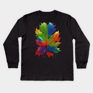 Canadian Patriot Kids Long Sleeve T-Shirt